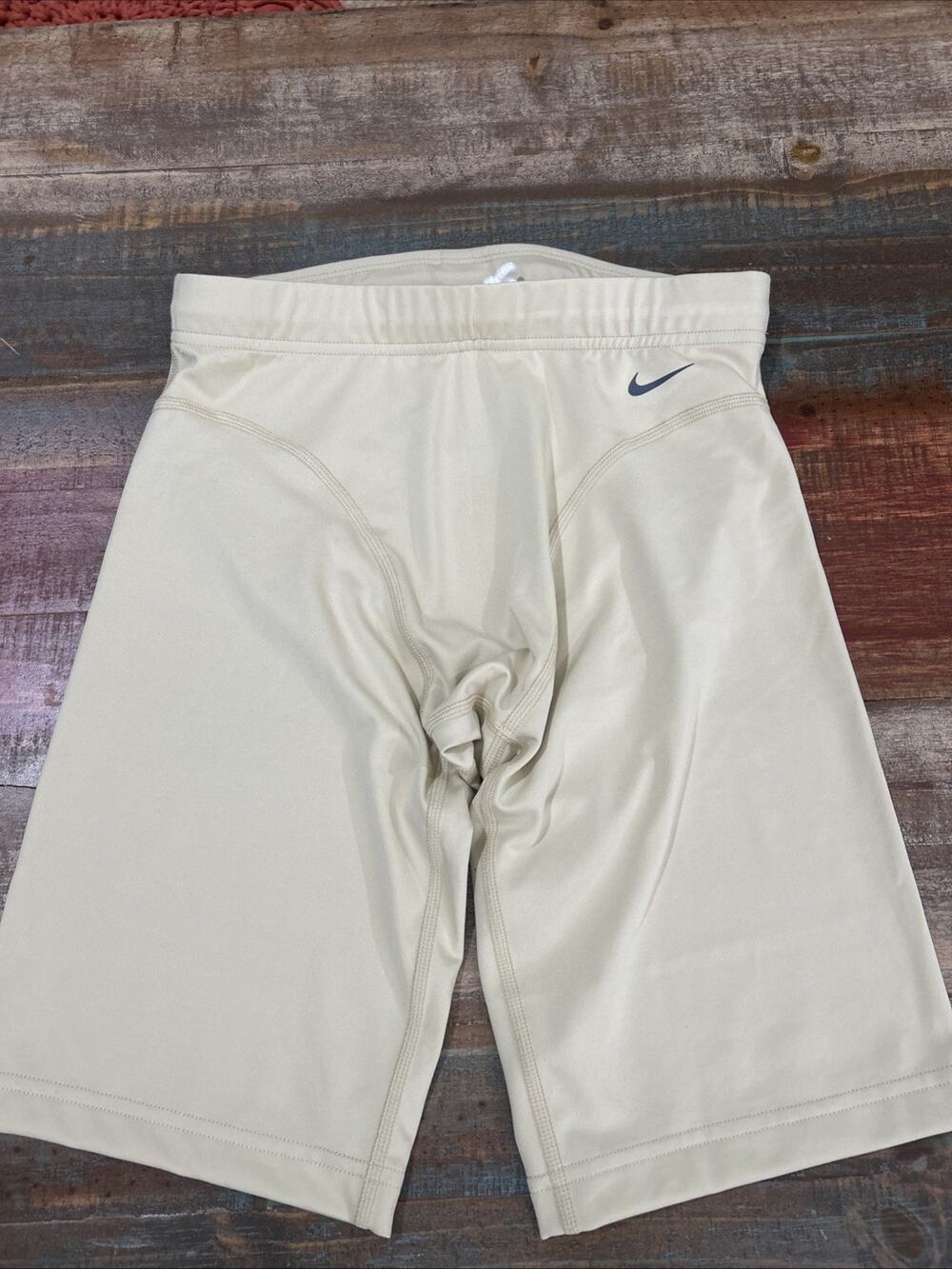 New Nike Pro Elite Track & Field Shorts Beige Made in USA 337780-783 Men’s XL